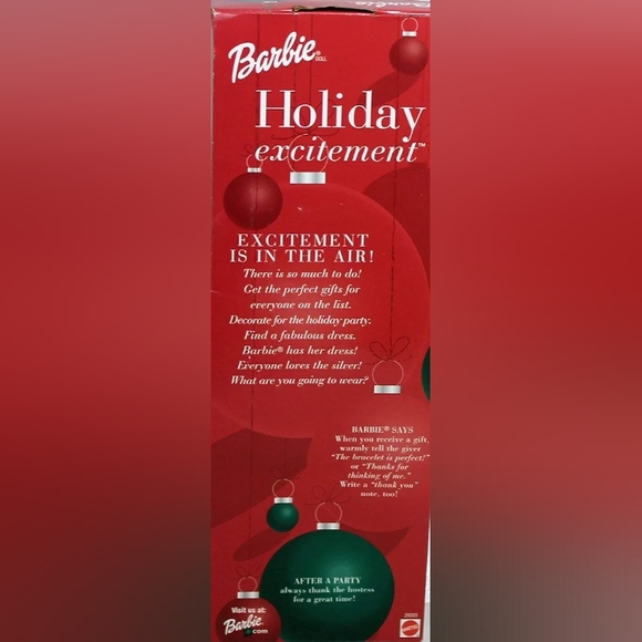 Barbie Holiday Excitement Doll with a Bracelet for You - NIB - Picture 2 of 2